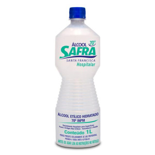 ALCOOL SAFRA 70º 1L