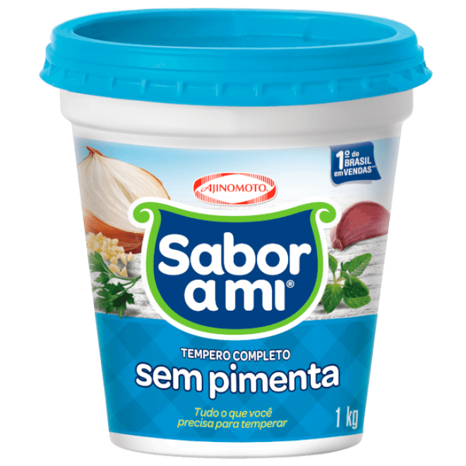 TEMPERO SABOR AMI 1KG SEM PIMENTA