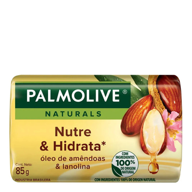 SABONETE PALMOLIVE 85G AMENDOAS LANOLINA