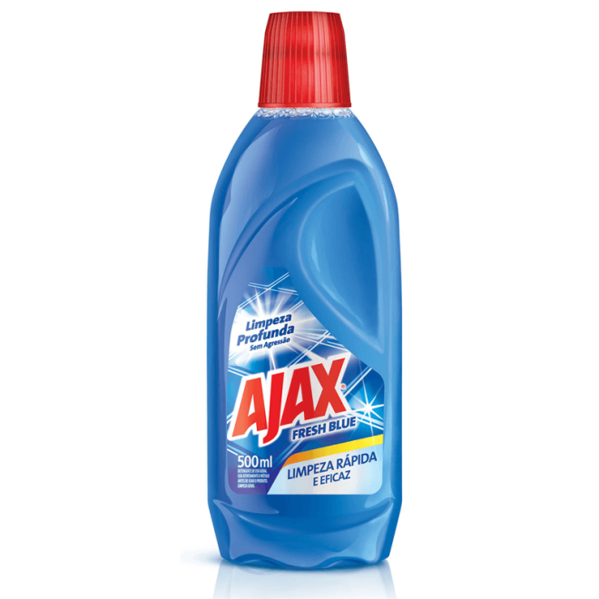 AJAX LIMP GERAL 500ML FRESH BLUE