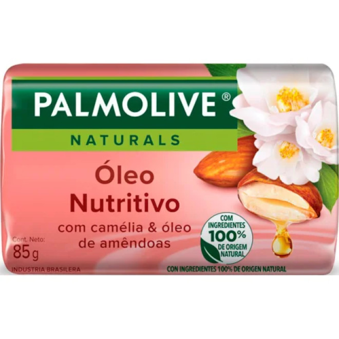 SABONETE PALMOLIVE 85G CAMELIA AMENDOAS