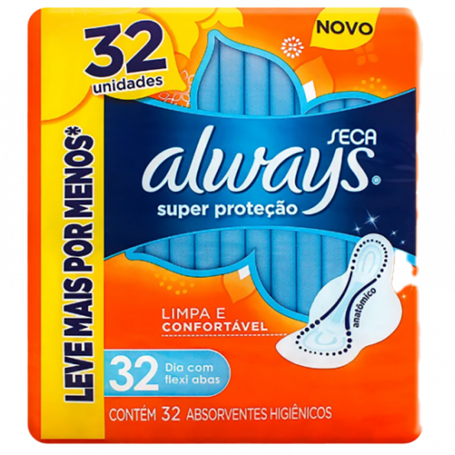 ABS ALWAYS BASICO 32UND C/ABAS SECA