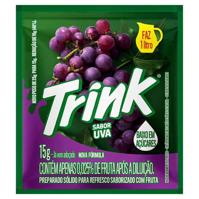 REFRESCO TRINK  15G UVA