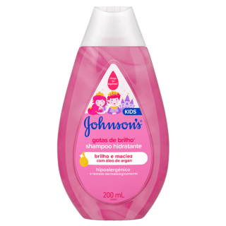 SHAMPOO JOHNSONS KIDS 200ML GOTAS DE BRILHO