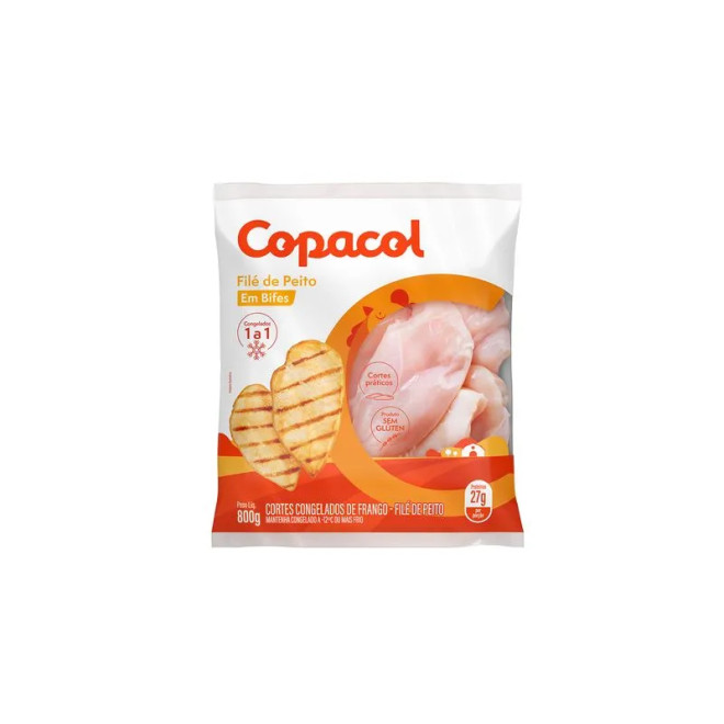 COPACOL - FILE PEITO BIFES 800G IQF