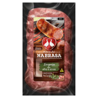 PERDIGAO - LINGUICA TOSCANA NA BRASA 600G ALHO E ERVAS