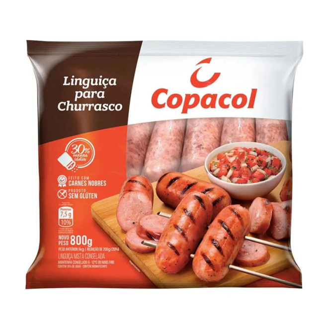 COPACOL - LINGUICA CHURRASCO 800G