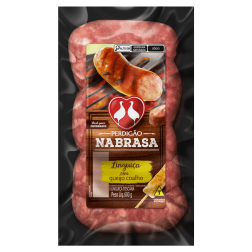 PERDIGAO - LINGUICA TOSCANA NA BRASA 600G QUEIJO COALHO