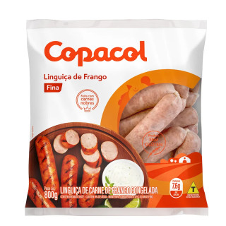 COPACOL - LINGUICA FRANGO FINA PCT 800G
