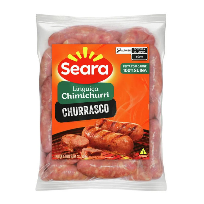 SEARA - LINGUICA 600G CHIMICHURRI