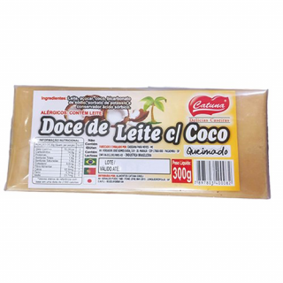 DOCE CATUNA 300G DOCE LEITE C/COCO QUEIMADO