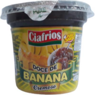 DOCE CIAFRIOS 400G BANANA