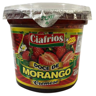 DOCE CIAFRIOS 400G MORANGO