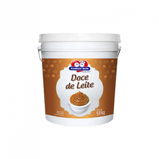 PRODUCAO - DOCE LEITE XAMEGO BOM BALDE 9,8KG