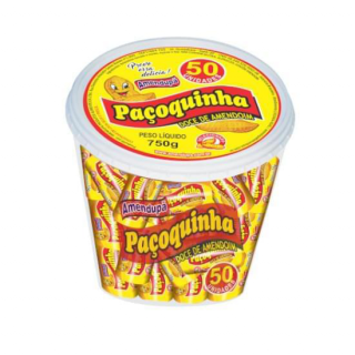 AMENDUPA PACOCA ROLHA 750G EMBRULHADA
