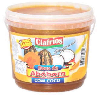 DOCE CIAFRIOS 1,01KG ABOBORA C/ COCO