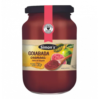 DOCE CREMOSO SIMONS 730G GOIABADA