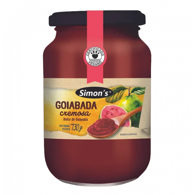 DOCE CREMOSO SIMONS 730G GOIABADA