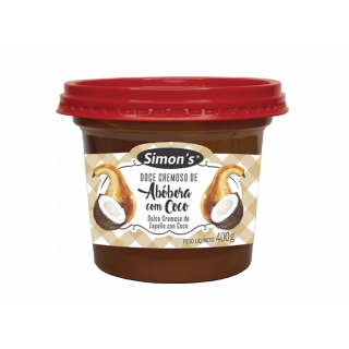 DOCE SIMONS 400G ABOBORA C/COCO