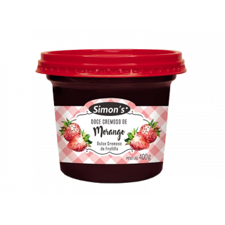 DOCE SIMONS 400G MORANGO