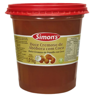 DOCE SIMONS 1,01KG ABOBORA C/COCO
