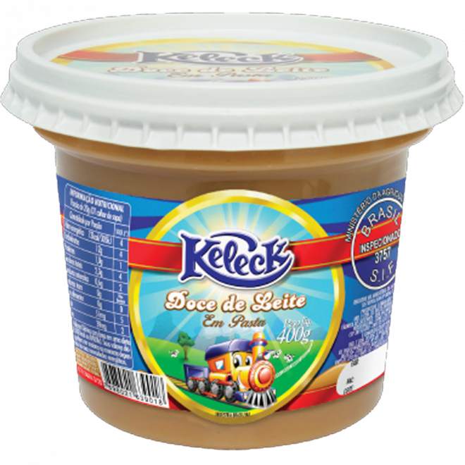 KELECK DOCE DE LEITE POTE 400G