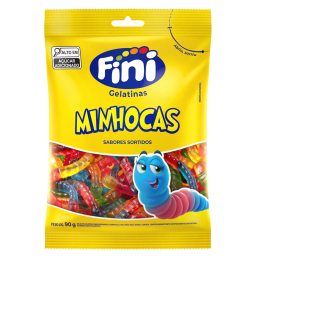 FINI GELATINAS 90G MINHOCAS