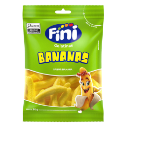FINI GELATINAS 90G BANANAS