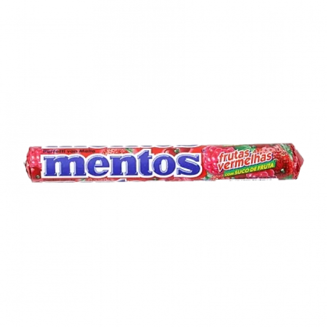 MENTOS STICK 38G UND FRUTAS VERMELHAS