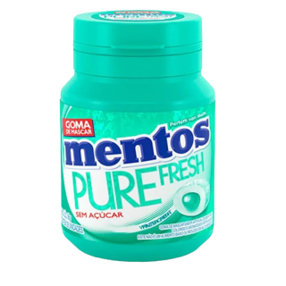 MENTOS PURE FRESH GARRAFA 56G WINTERGREEN