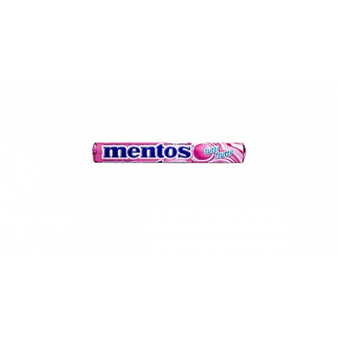 MENTOS STICK 38G UND TUTTI FRUTTI