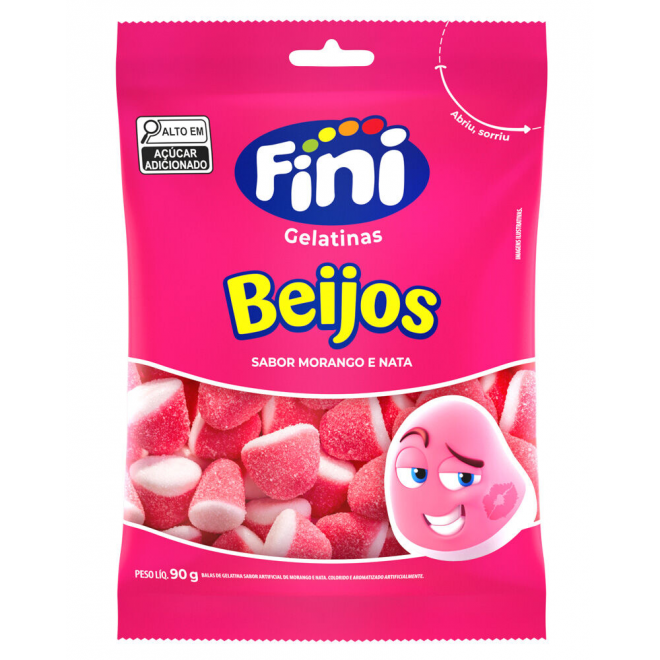 FINI GELATINAS 90G BEIJOS