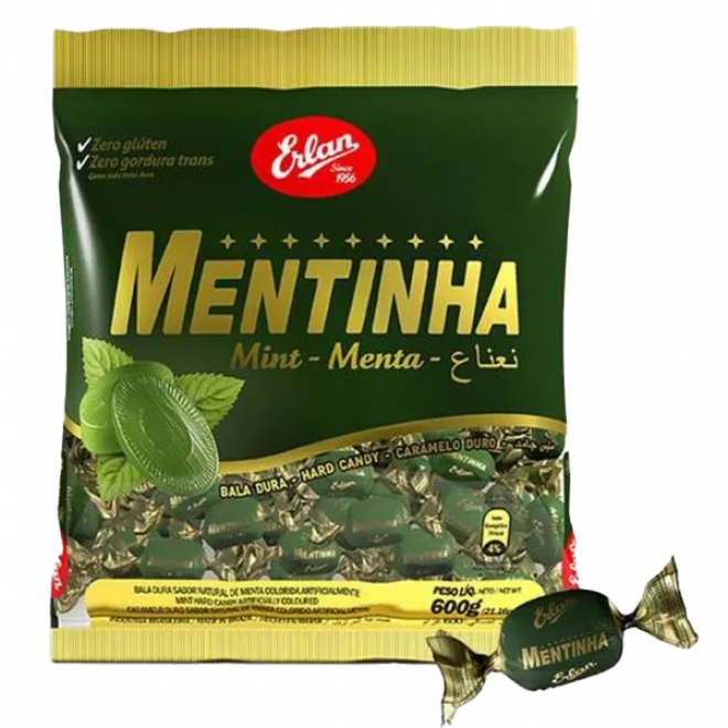 BALA ERLAN 600G MENTINHA