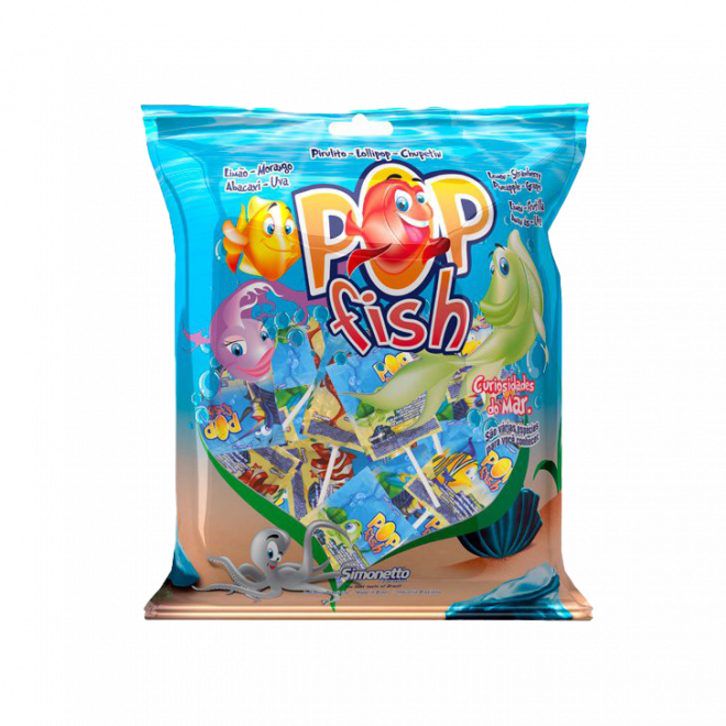 PIRULITO SIMONETTO POP FISH 500G