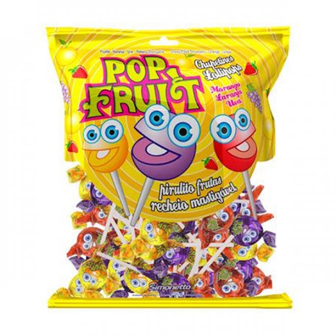 PIRULITO SIMONETTO POP FRUIT  500G