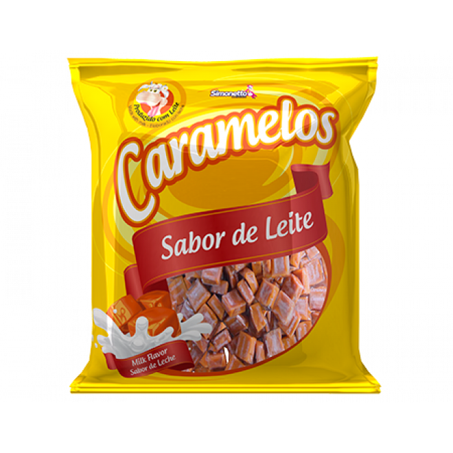 BALA SIMONETTO CARAMELOS 140G LEITE