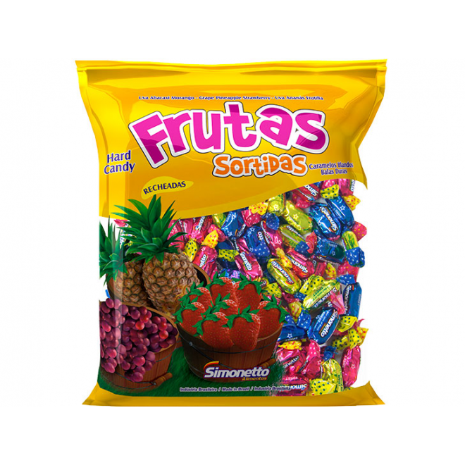 BALA SIMONETTO 200G FRUTAS SORTIDAS