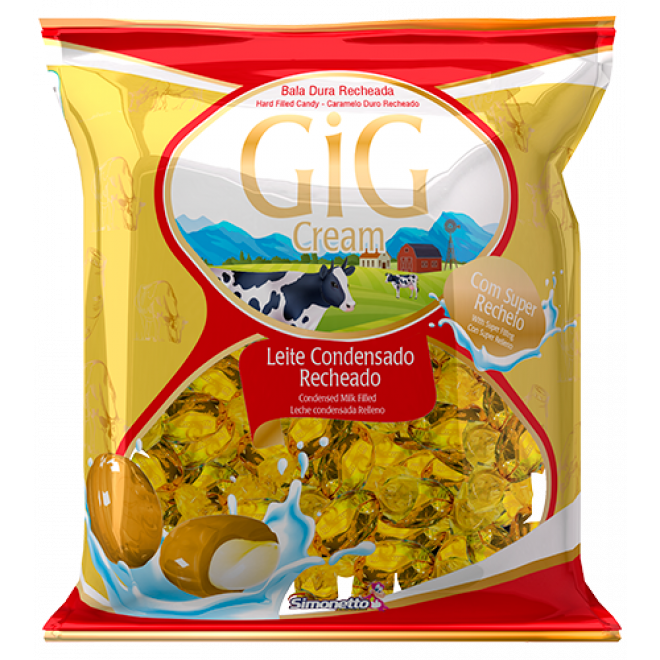 BALA SIMONETTO 200G GIG LEITE CONDENSADO