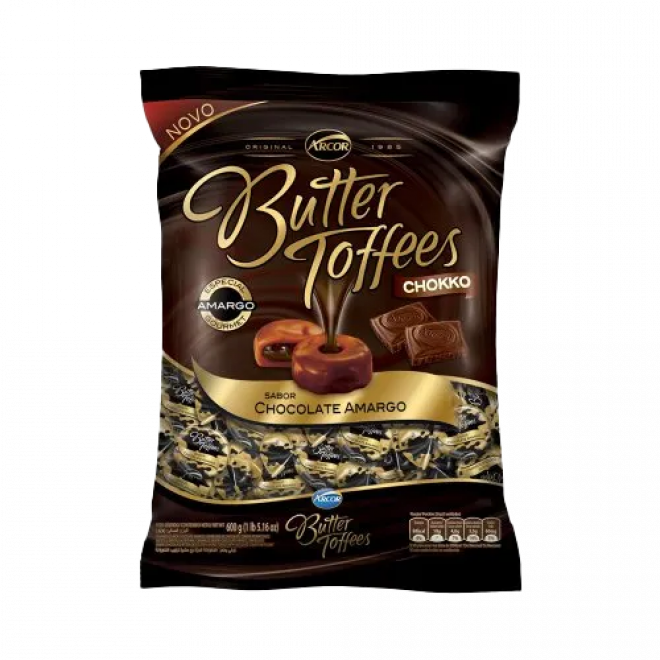 BALA BUTTER TOFFEES 100G CHOC AMARGO