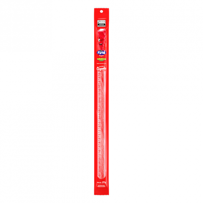 FINI TUBES GIGANTE 27G MORANGO ACIDO