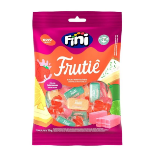 FINI BALA FRUTIE 70G SOBREMESAS