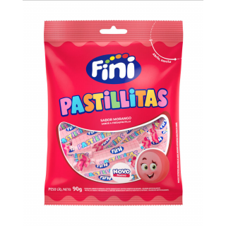 FINI PASTILLLITAS 90G MORANGO