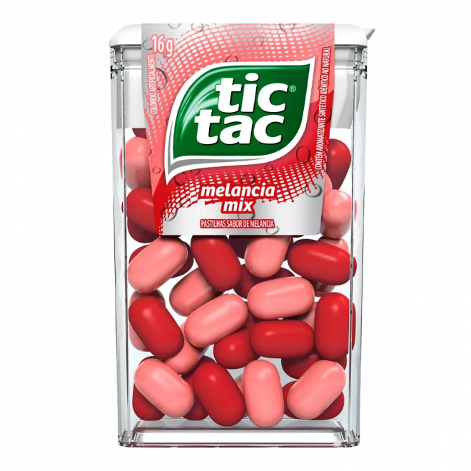 PASTILHA TIC TAC 16G MELANCIA