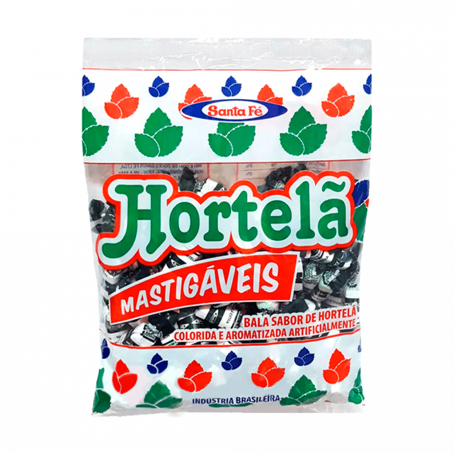 BALA SANTA FE 300G MASTIGAVEL HORTELA