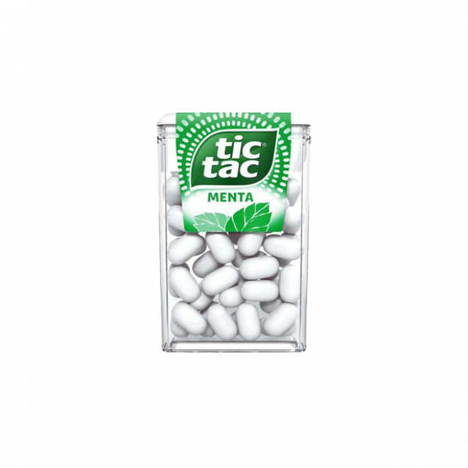 PASTILHA TIC TAC 14,5G MENTA