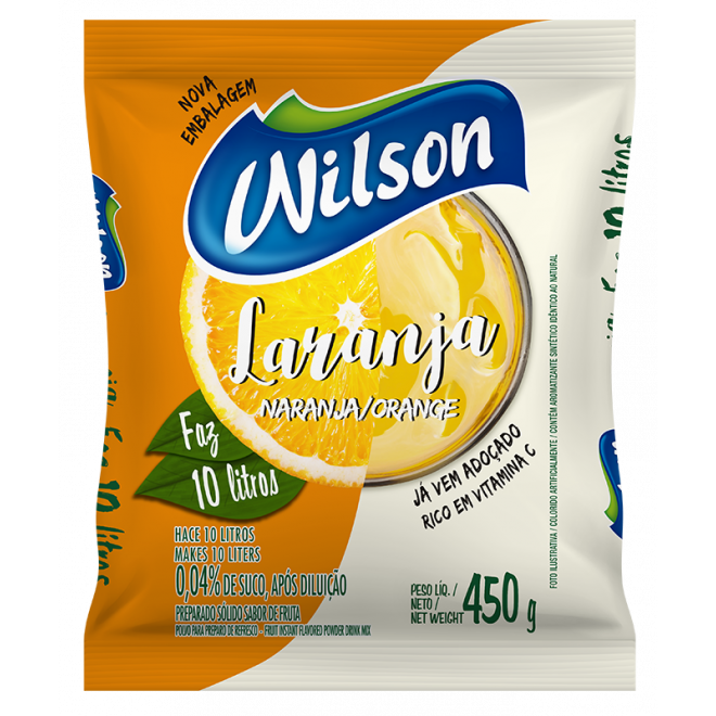 REF WILSON 450G LARANJA