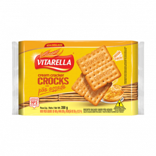 BISC VITARELLA 350G CR CR CROCKS PAO ASSADO