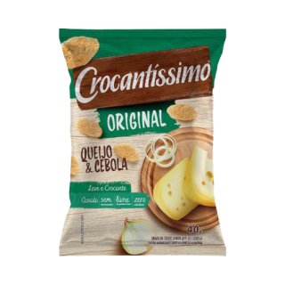PULLMAN CROCANTISSIMO 40G QUEIJO CEBOLA