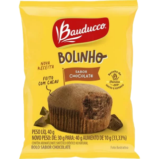 BOLINHO BAUDUCCO 40G GOTAS CHOCOLATE