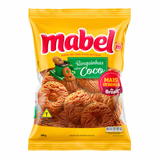 BISC MABEL ROSQUINHA 500G COCO